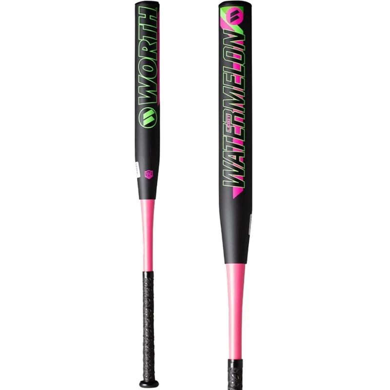 2024 WORTH WATERMELON 13.5" XL USA/ASA SLOWPITCH SOFTBALL BAT